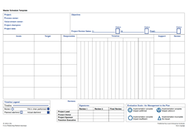 Master Schedule Template (from Perfecting Patient Journeys)
